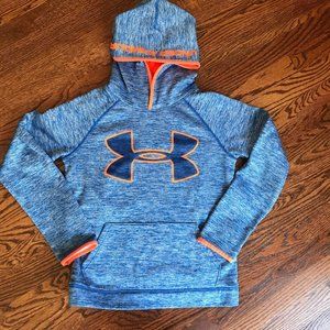 Under Armour Loose Hoodie Youth Large Size YLG Color Blue/White